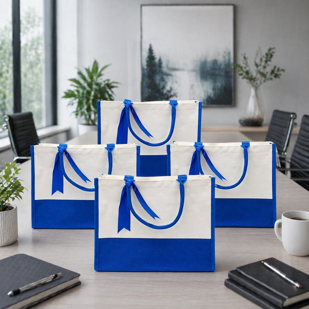 A3 Landscape Jute Bag - Image 4